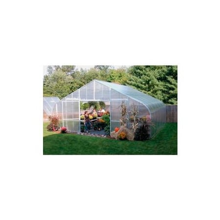 Clearspan 26x12x36 Solar Star Greenhouse w/Poly Top and Ends, Drop-Down Sides, Prop Heater 106307DDSP